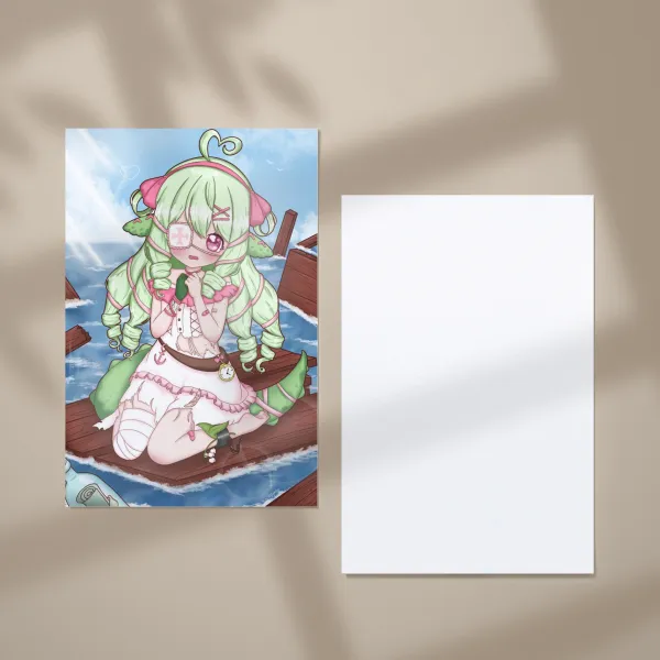 Lost Maiden Postcard