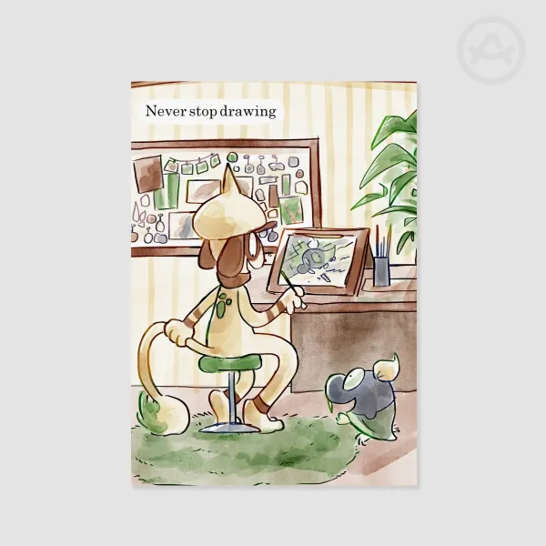 Smeargle Drawing Print