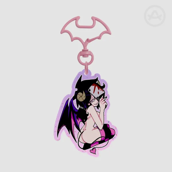 Bloody Succubi Sister | Glitter Acrylic Keychains