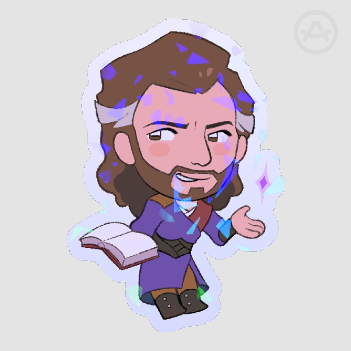Gale Dekarios [Baldur's Gate 3] Holographic Sticker