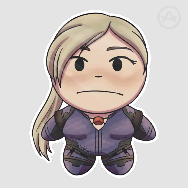 Jill Valentine RE5 Stickers