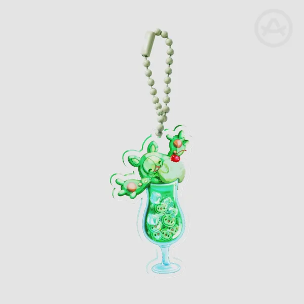 Reuniclus and Uniculus melonsoda (pokemon charm)
