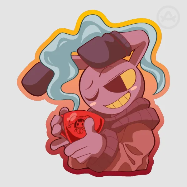 Cozy Fall Jax Sticker