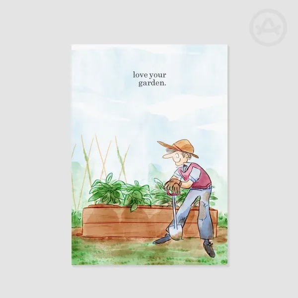 Gardening Print