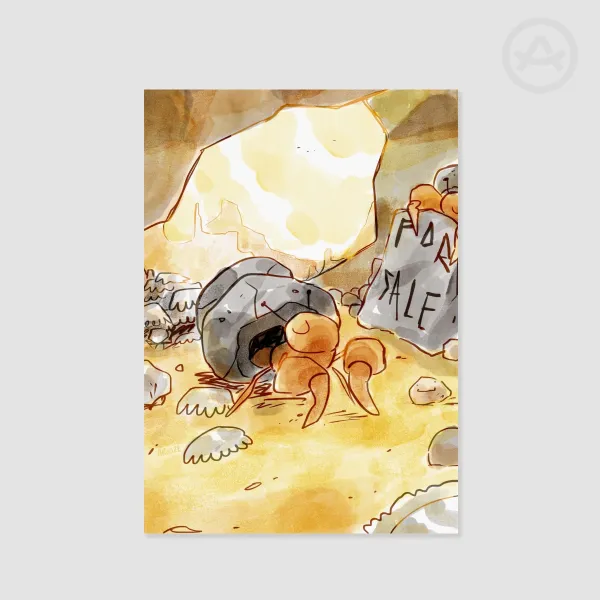 Dwebble Shop Print