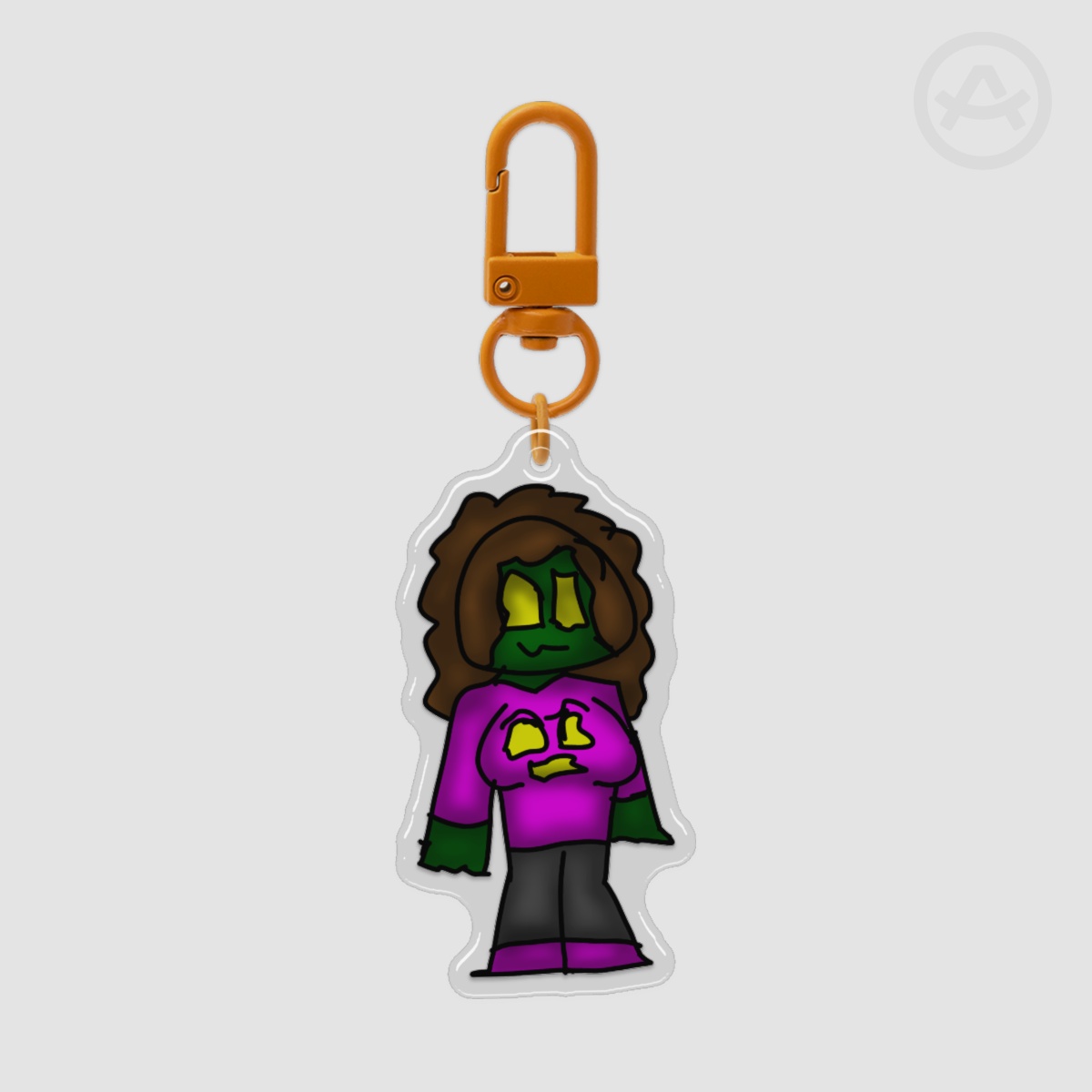 Jessie Zombite Keychain