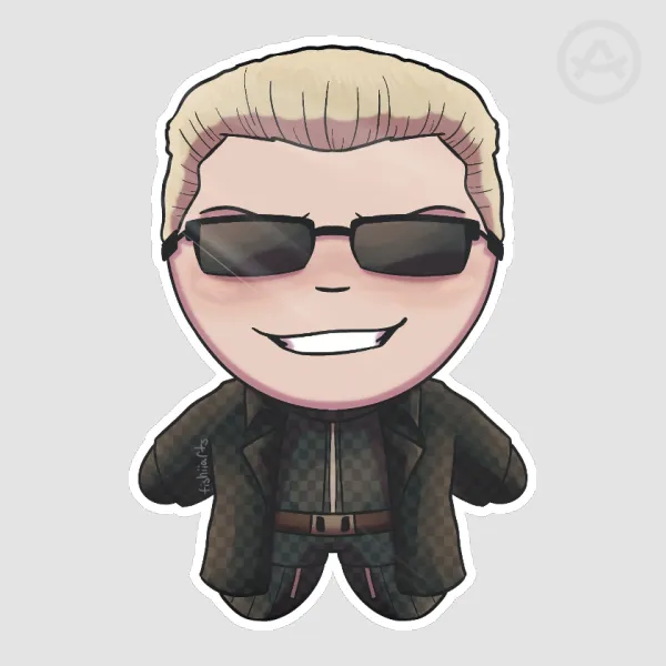 Albert Wesker RE5 Stickers