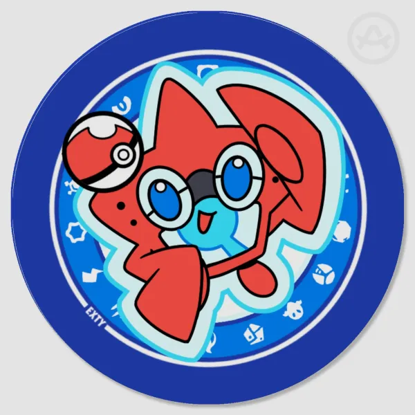 Pokemon Wooden Coaster: Rotomdex