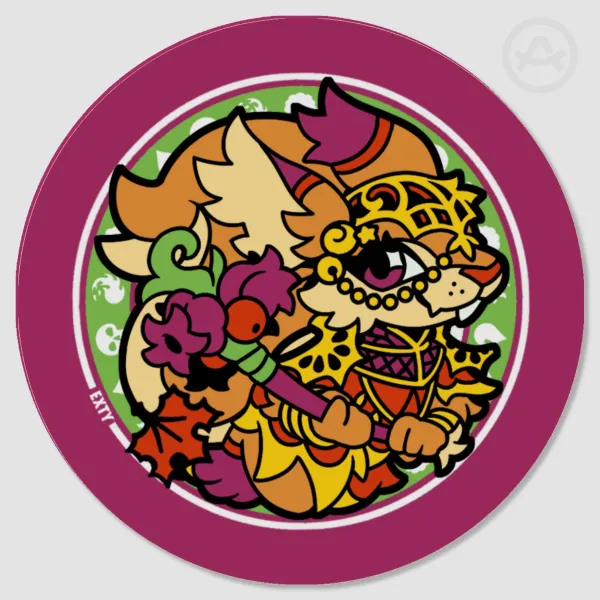 Magic the Gathering Wooden Coaster: Hazel of the Rootbloom