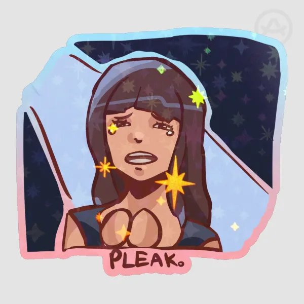 Pleak sticker