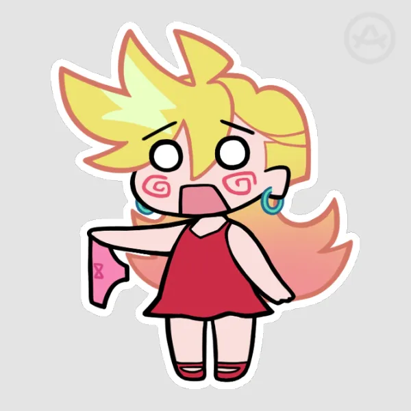 Panchy Anarchy * Matte Sticker