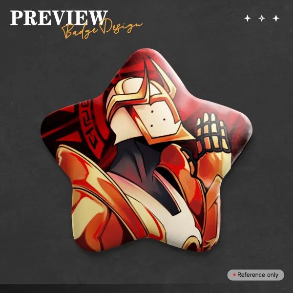 Gabriel Ultrakill Holographic Badge