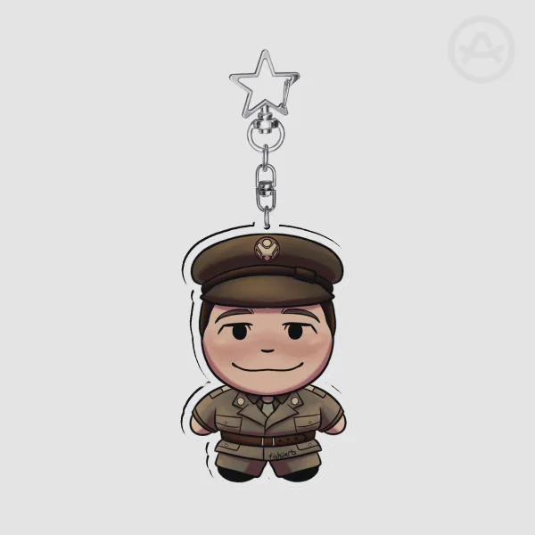 (LIMITED) Sgt. James Bucky Barnes 40s Keychain