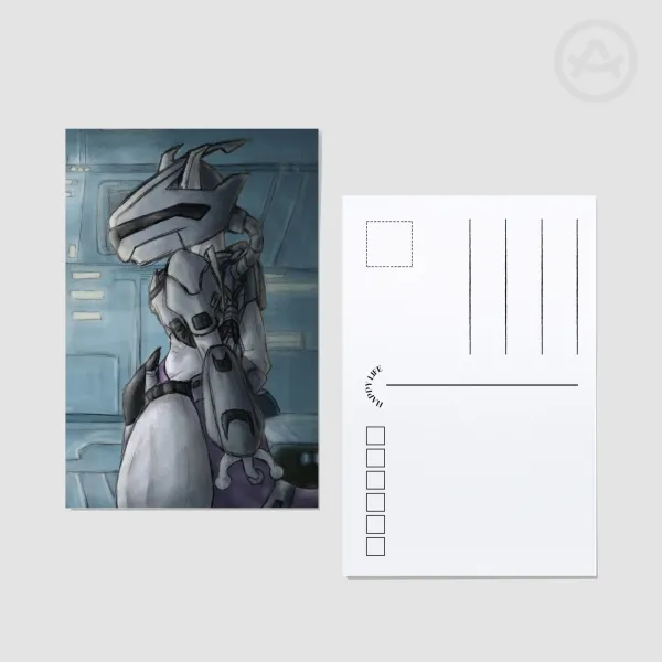 Mewtwo Postcard