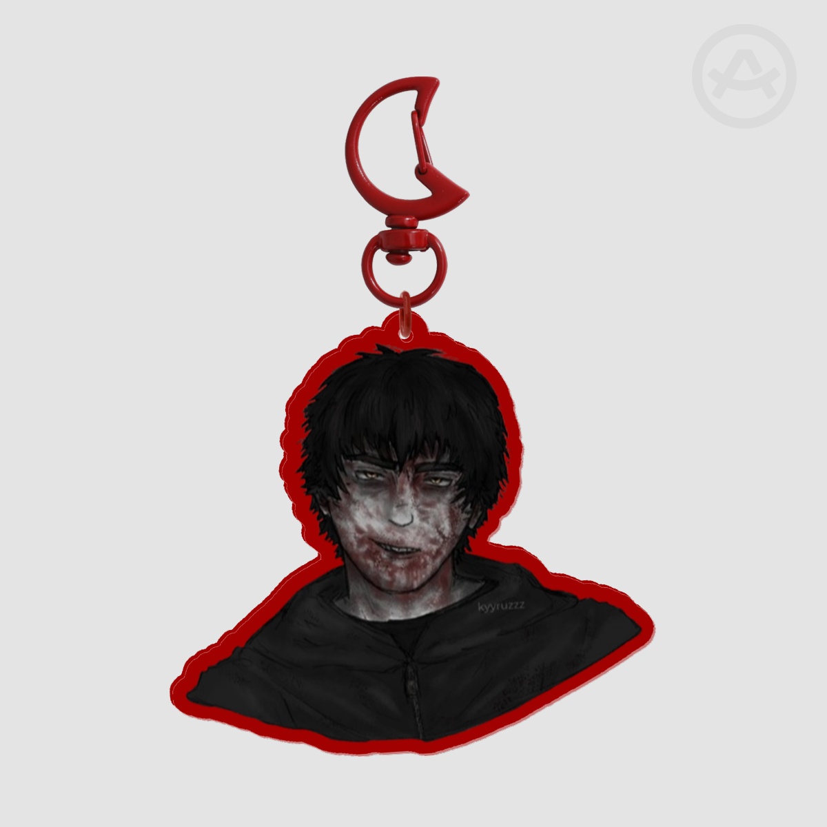 Pyromania Acrylic Keychain