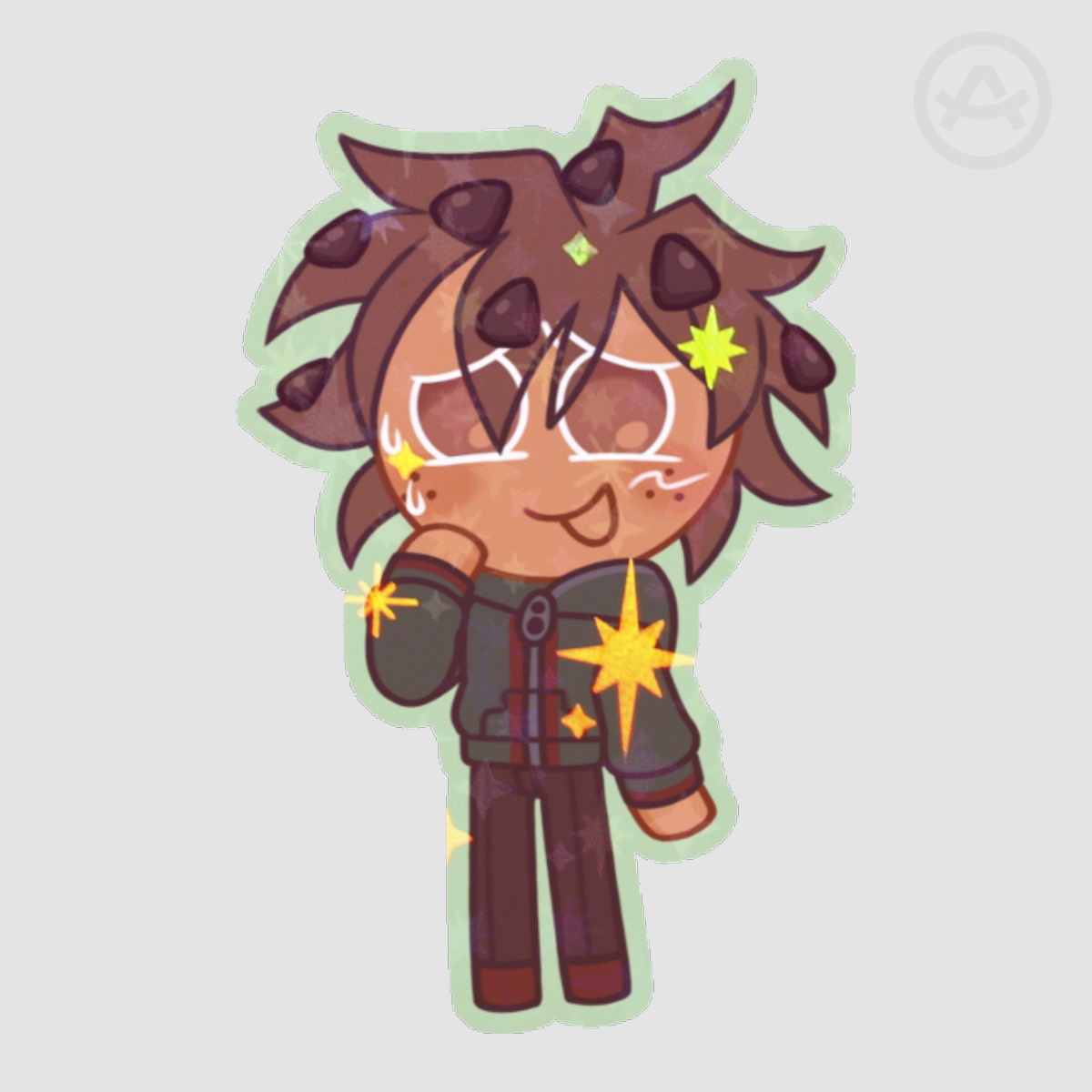 CRK Makoto Naegi Sticker - Danganronpa