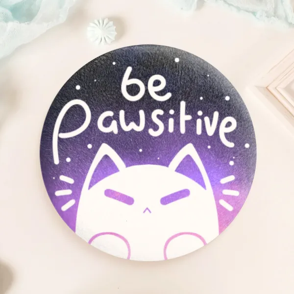 Plush Badges milky way cat
