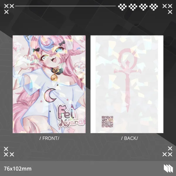 Feli's Subathon 2026 Laminated Photocards
