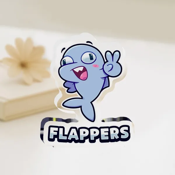 Flappers Thick Acrylic Stand