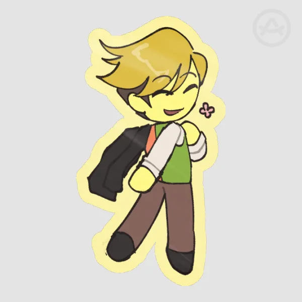 Flowery Sticker