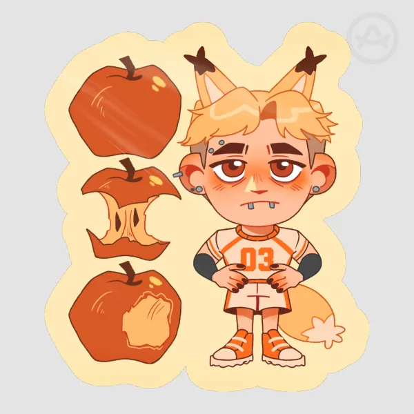Three apple tall