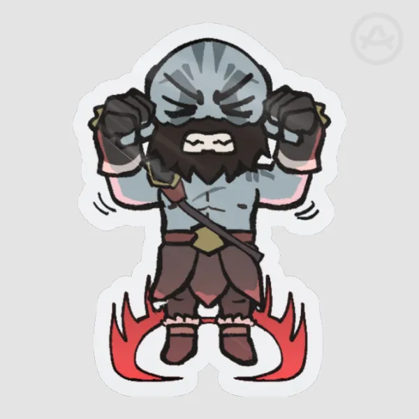 Grog Strongjaw Sticker