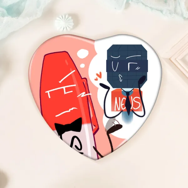 Reddmike Heart Pin