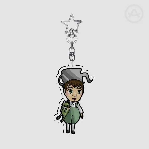 Greg Acrylic Keychain