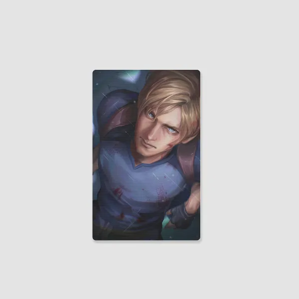 Leon Kennedy Lenticular Card