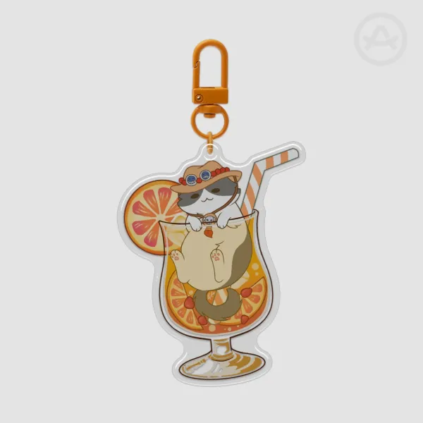 Ace cat Keychain