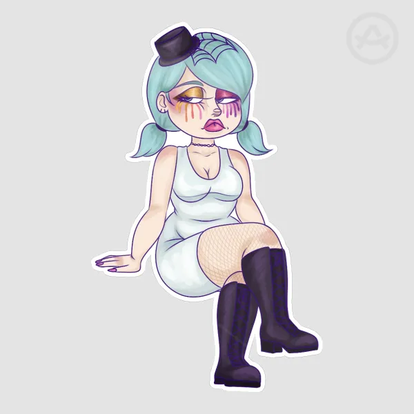 Ode to the Bouncer Cherry Cosplay Stickers