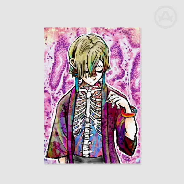 5x8 Zanka Anatomy Print