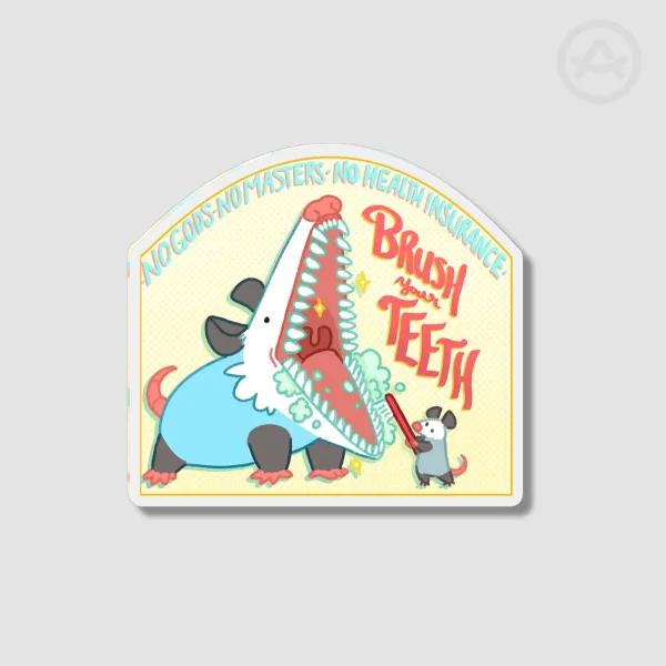 Brush your teeth magnet