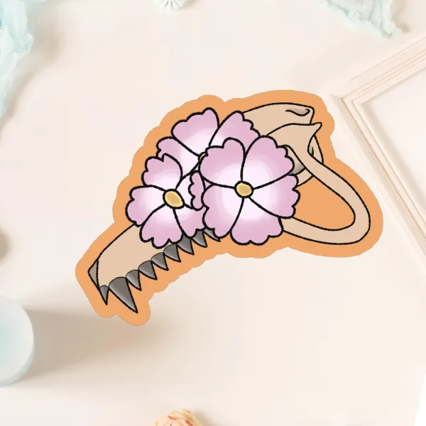 Wild Rose Logo Sticker