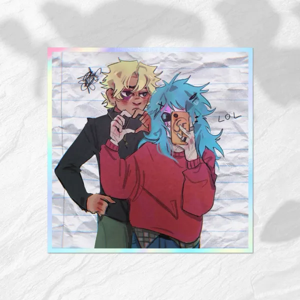 Sally Face | Sal & Travis | Art Board