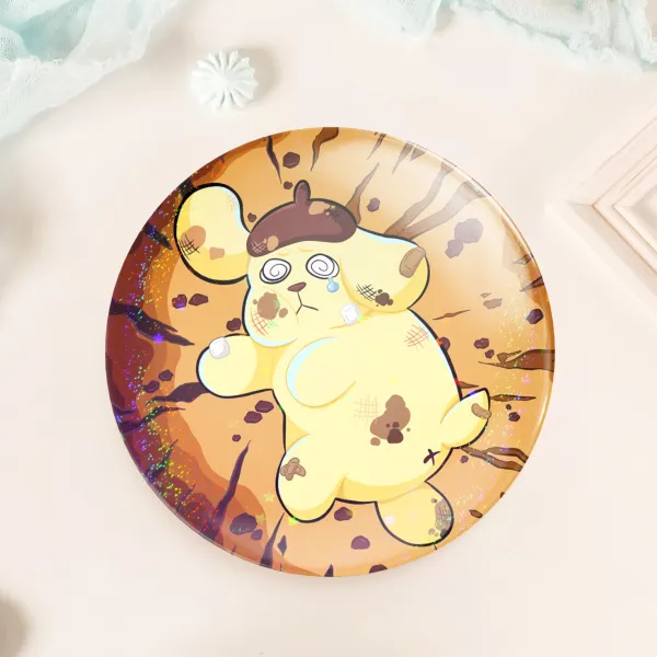 PomPomPurin + Yamcha Death Pose Button
