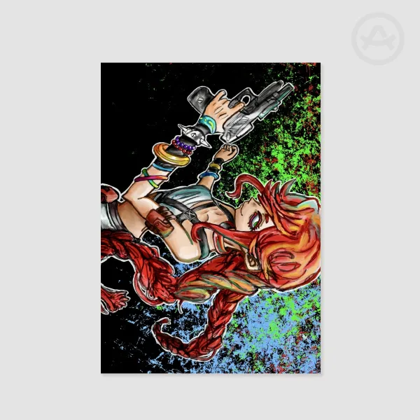 A4 Riyo Reaper Poster