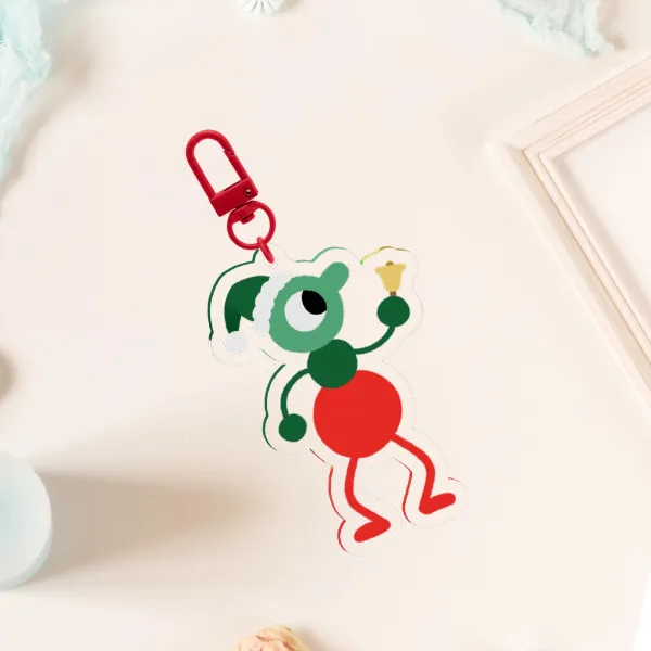 Big walk Christmas custom YCH keychain