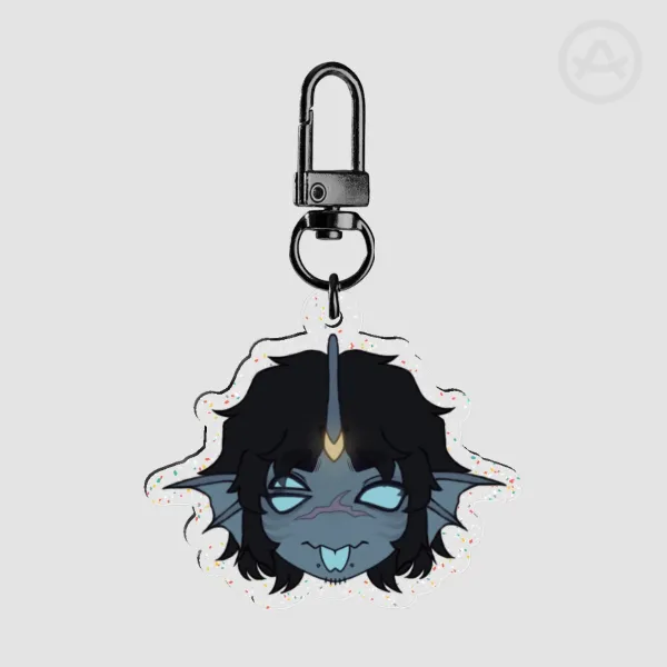 Sebastian solace Glitter Acrylic Keychains