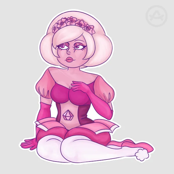 Pink Diamond SU Cosplay Stickers