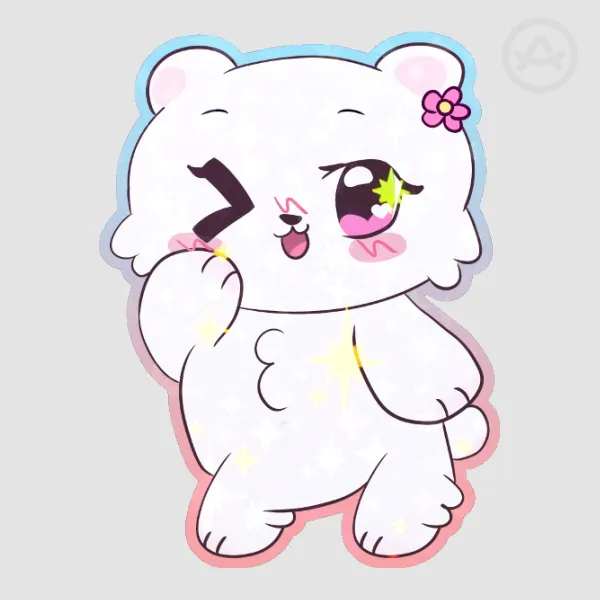 Mini bear Sticker