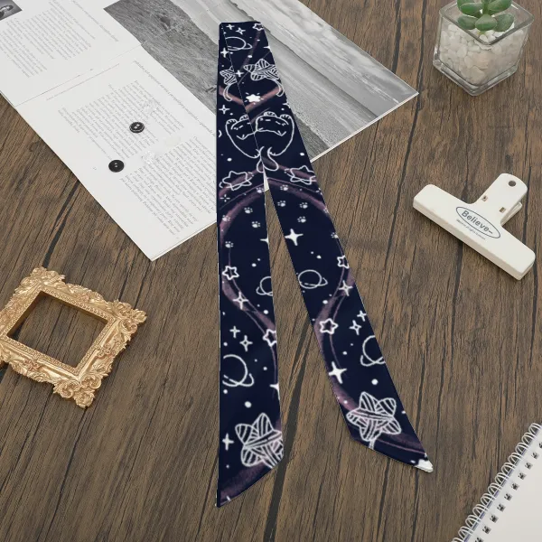 Meow space Hair Scarf Headband