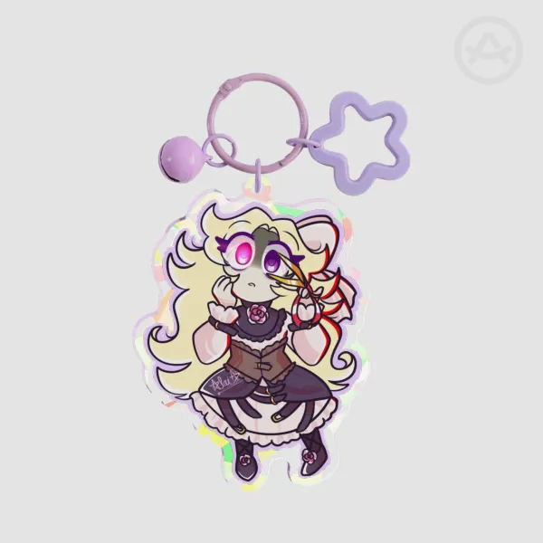 Pocket Mirror: Lisette Keychain