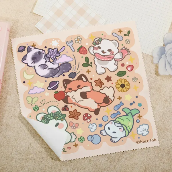 AWAC pookie paws Glass Cloth
