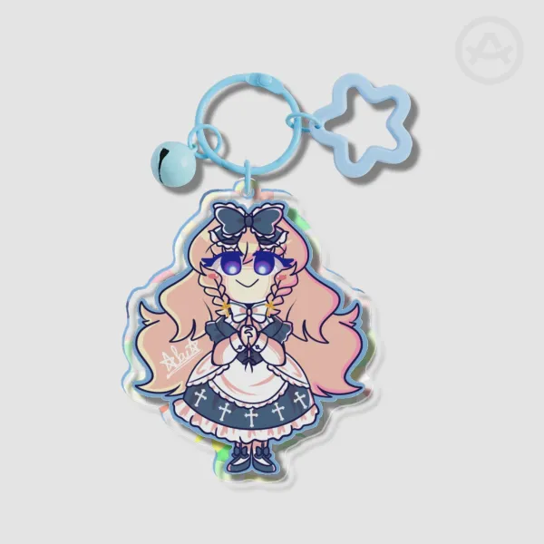 Pocket Mirror: Harpae Keychain