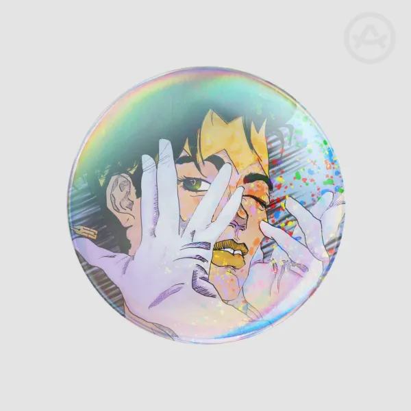 Rohan Button Holographic