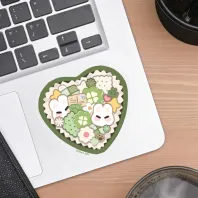 Klee cookie box Clear Vinyl Die Cut Stickers