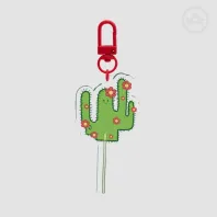 Cactus Candy: Clear Acrylic Keychain