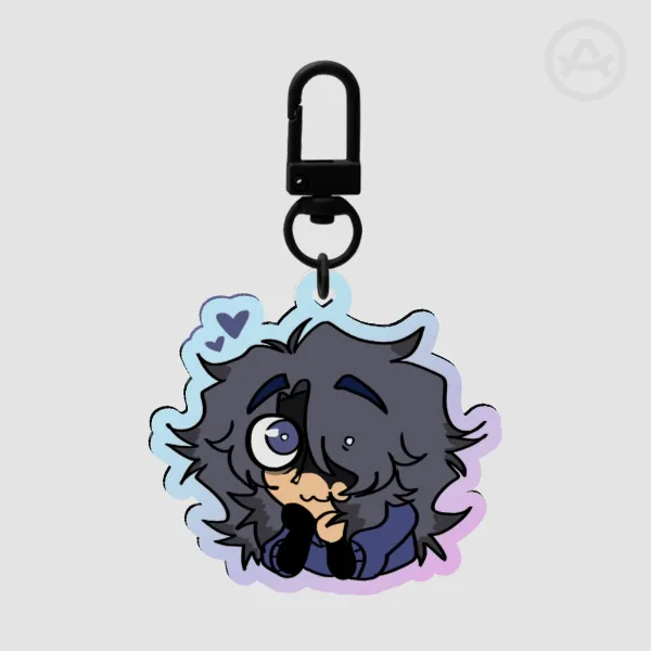 Heart FAKER || Rainbow Keychain