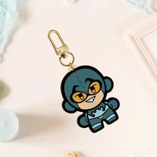 Bug Full Bleed Wood Keychains